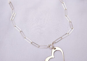 Conjunto chocker + Corazon calado